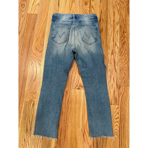 Mother The Pixie Dazzler Ankle Fray Jeans - Picture 3 of 6